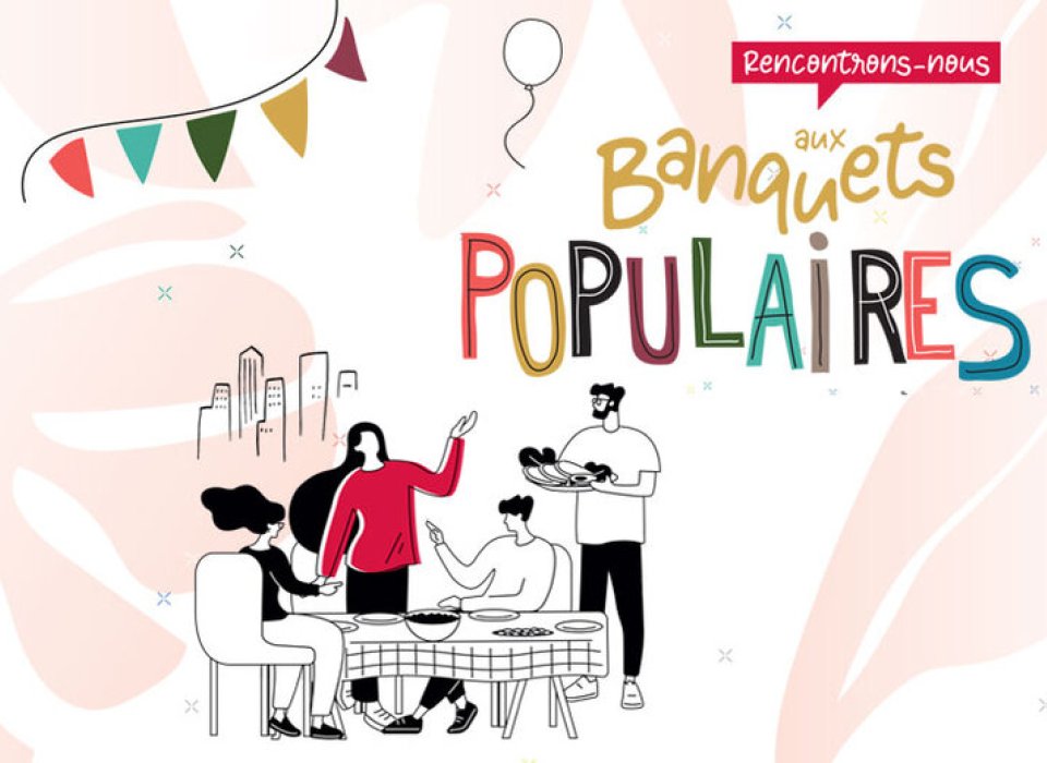 L'équipe "ça Grésille" de Gennevilliers participe au banquet populaire du quartier "les Grésillons" en tenant un stand L'équipe "ça Grésille" de Gennevilliers participe au banquet populaire du quartier "les Grésillons" en tenant un stand